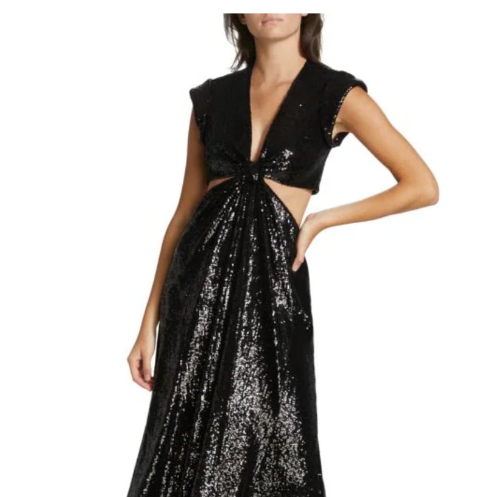 ALC Black Sequin Dress